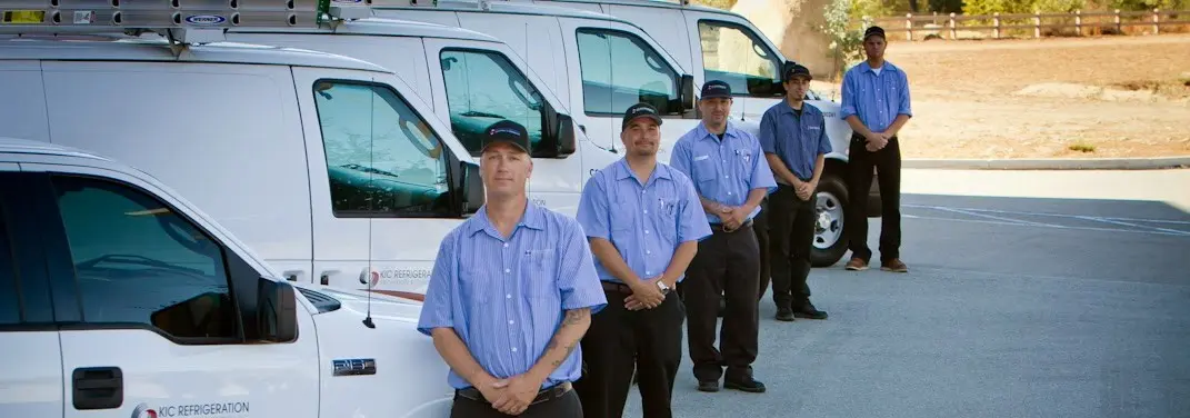 KIC Refrigeration crew ready for Mini Split Repair jobs across North Bend
